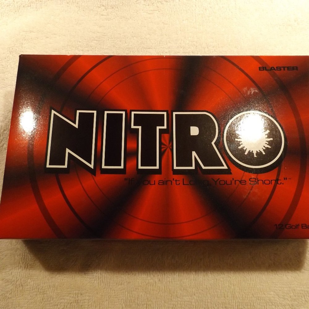 NITRO BLASTER TITANIUM GOLF BALLS